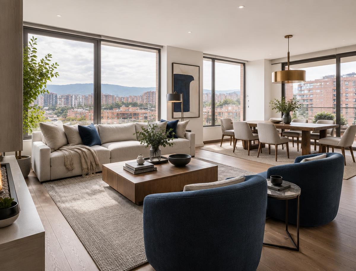 Apartamento familiar moderno en Bogotá